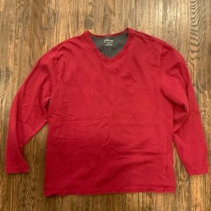 🌸$1 With Purchase Red long sleeve tee